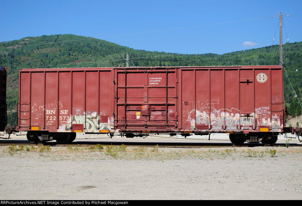 BNSF 722573 side A